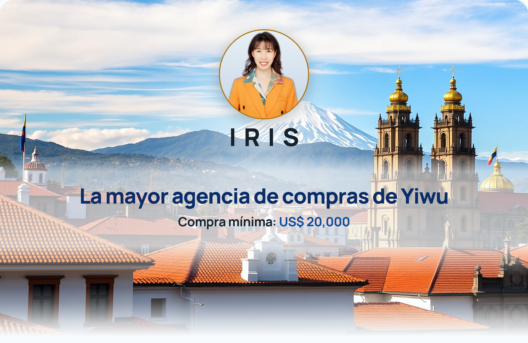 IRIS · La mayor agencia de compras de Yiwu · Ecuador